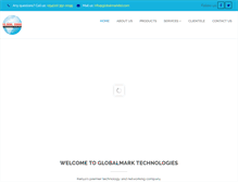 Tablet Screenshot of globalmarkltd.com